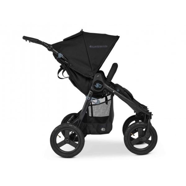Прогулочная коляска для двойни Bumbleride Indie Twin Matte Black