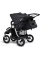 Коляска 2в1 для двойни Bumbleride Indie Twin Matte Black