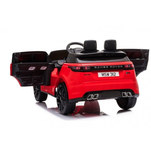 Детский электромобиль LEANToys Range Rover Red Лакированный