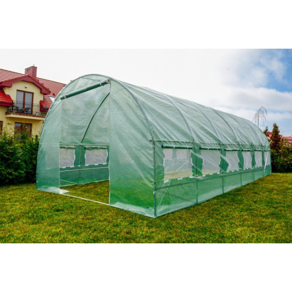 Теплиця-парник з вікнами 18 м2 FunFit 600х300х200 см