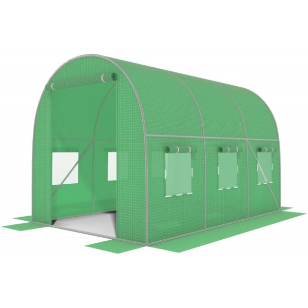 Теплица-парник с окнами 7 м2 FunFit 350х200х200 см