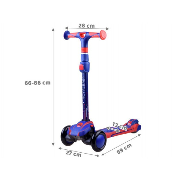 Дитячий триколісний самокат RoyalBaby PRO SP0732