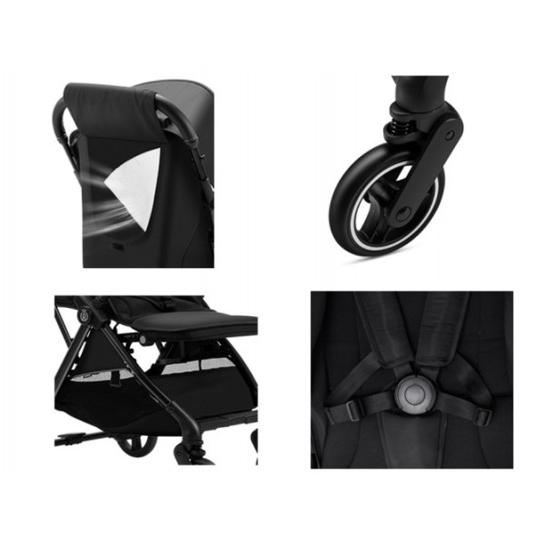 Прогулянкова коляска RoyalBaby 704A Black