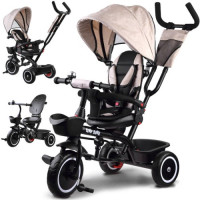 Дитячий трьохколісний велосипед Tiny Bike 3в1 SP0650 Beige
