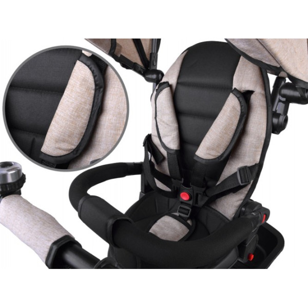 Дитячий трьохколісний велосипед Tiny Bike 3в1 SP0650 Beige