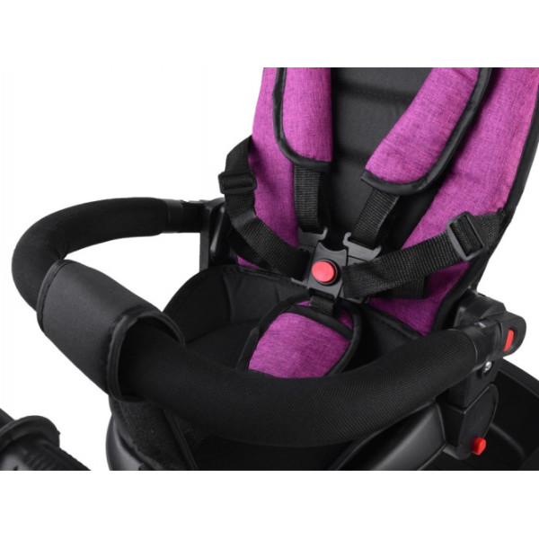 Дитячий трьохколісний велосипед Tiny Bike 3в1 SP0650 Rose