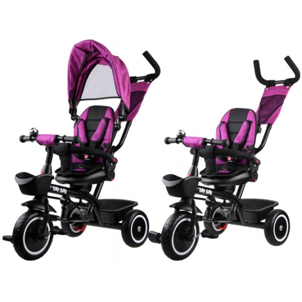 Дитячий трьохколісний велосипед Tiny Bike 3в1 SP0650 Rose
