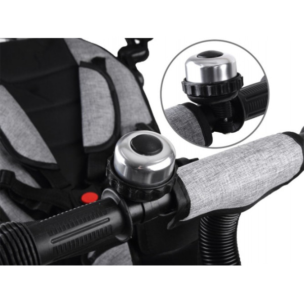Дитячий трьохколісний велосипед Tiny Bike 3в1 SP0650 Grey