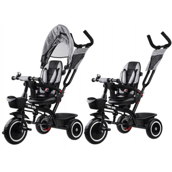 Дитячий трьохколісний велосипед Tiny Bike 3в1 SP0650 Grey