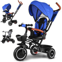 Дитячий трьохколісний велосипед Tiny Bike 3в1 SP0650 Blue