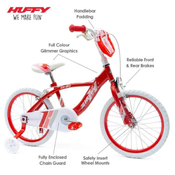 Дитячий велосипед Huffy GLIMMER 18" Red 79879W