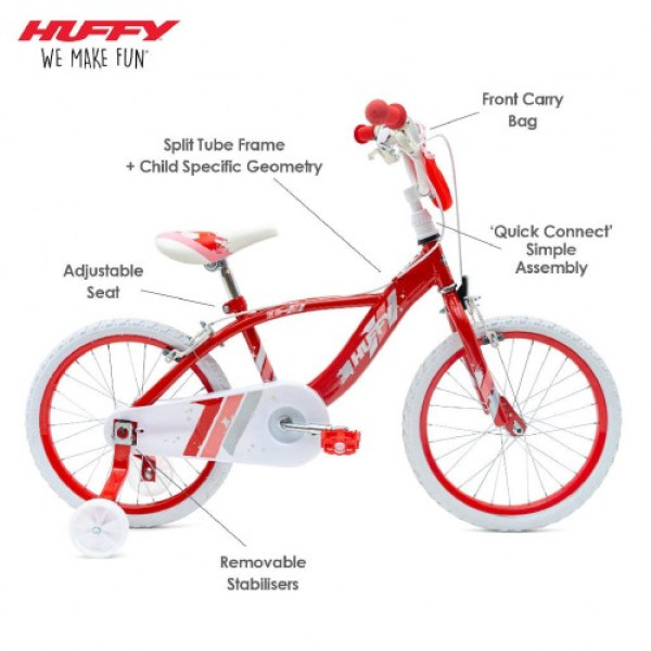 Дитячий велосипед Huffy GLIMMER 18" Red 79879W