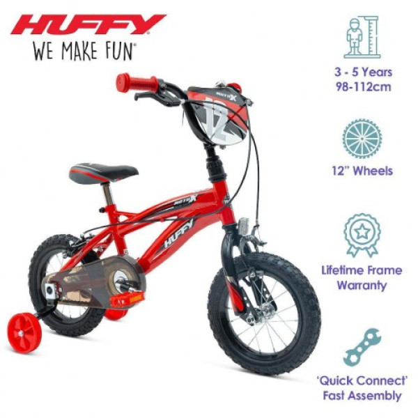 Дитячий велосипед Huffy MOTO X 12" 72029W