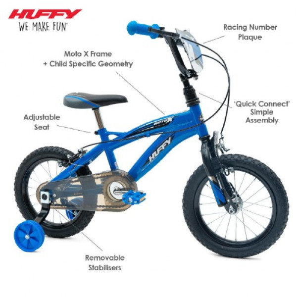 Дитячий велосипед Huffy MOTO X 14" 79469W