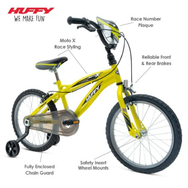 Дитячий велосипед Huffy MOTO X 18" 79869W