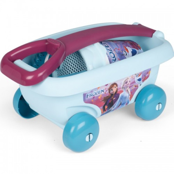 Візочок для гри у пісочниці з аксесуарами Smoby FROZEN