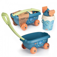 Візочок для гри у пісочниці з аксесуарами Smoby Blue