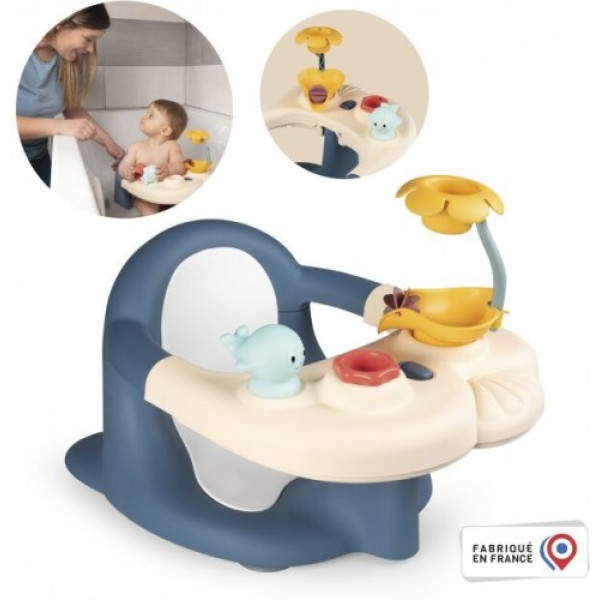 Стільчик для купання з ігровою панеллю Smoby Blue