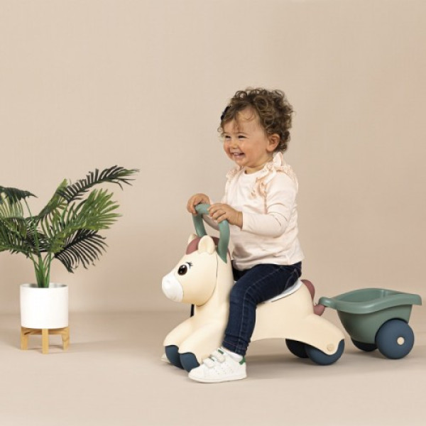 Велобег с прицепом Smoby Pony Ride-On