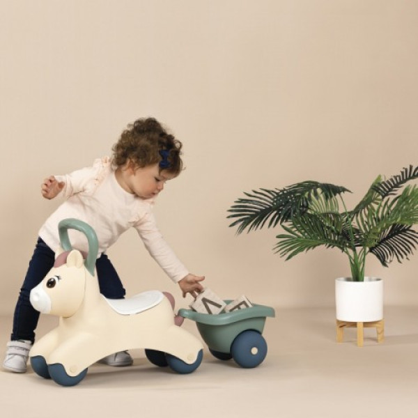Велобег с прицепом Smoby Pony Ride-On