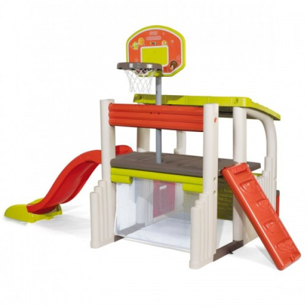 Ігровий майданчик Smoby Slide House з додатковими елементами