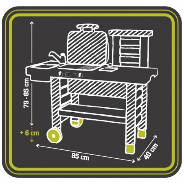 Ігровий набір Smoby Garden Kitchen Grill