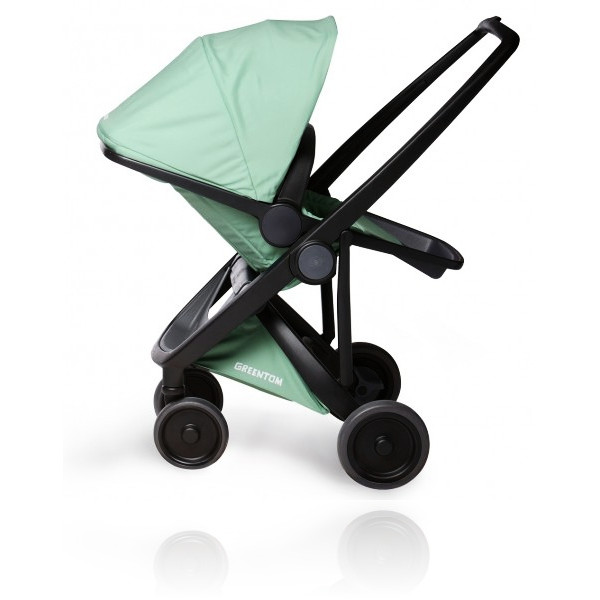 Прогулянкова коляска Greentom Reversible шасі Black