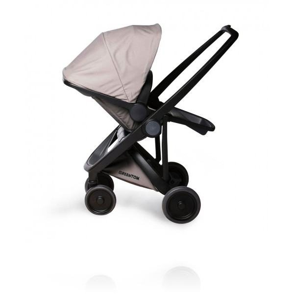 Прогулянкова коляска Greentom Reversible шасі Black