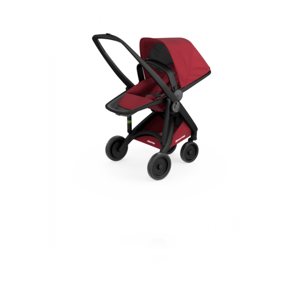 Прогулянкова коляска Greentom Reversible шасі Black
