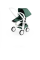 Прогулянкова коляска Greentom Reversible шасі White