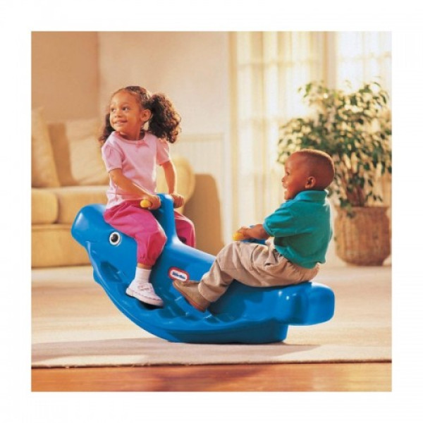 3-місна гойдалка Little Tikes Синій кит