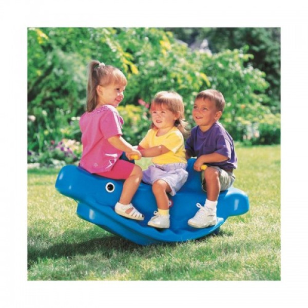 3-місна гойдалка Little Tikes Синій кит