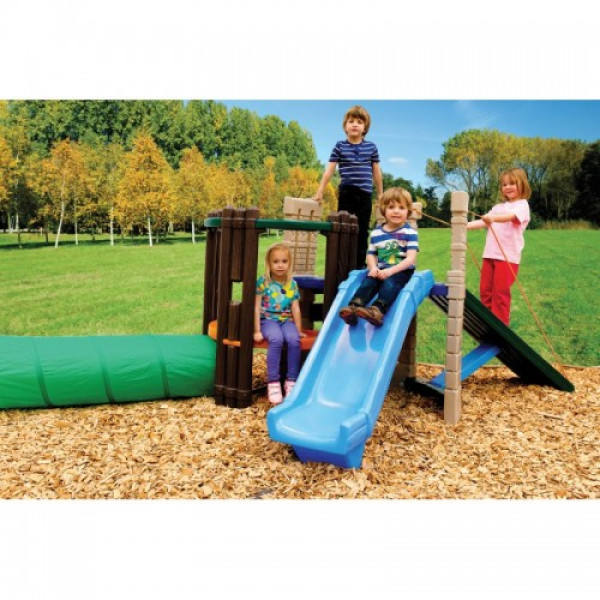 Детская игровая площадка Little Tikes Climber с горкой и туннелем