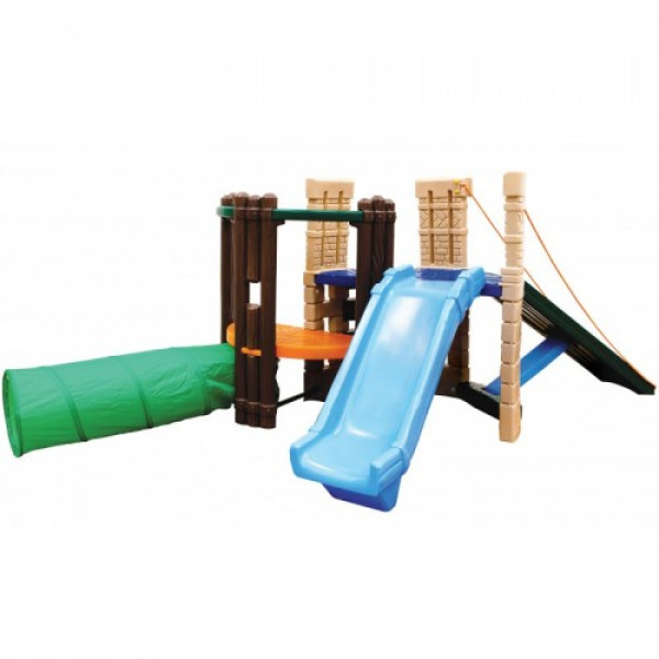 Детская игровая площадка Little Tikes Climber с горкой и туннелем