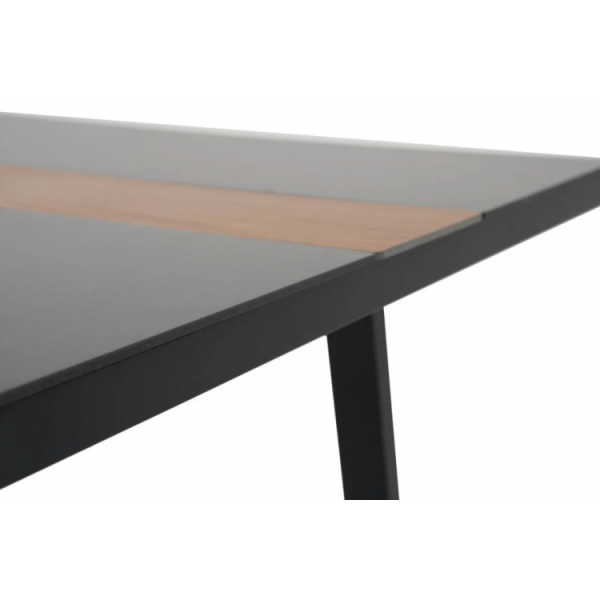 Комплект садових меблів ASCONA DINNING Dark Grey