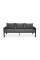 Комплект садових меблів ASCONA DINNING Dark Grey