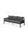 Комплект садових меблів ASCONA DINNING Dark Grey
