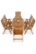 Набір садових меблів AKADIA DINING стіл + 6 крісел