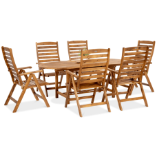 Набір садових меблів AKADIA DINING стіл + 6 крісел