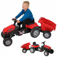 Дитячий трактор на педалі з причіпом Woopie Farmer GoTrac MAXI