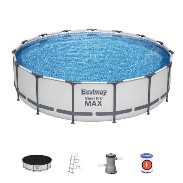 Каркасний басейн Bestway 457x107см 11в1 56488