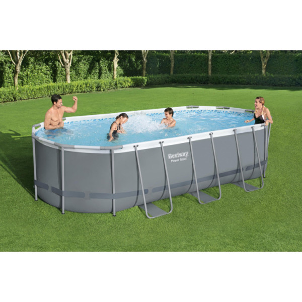 Каркасний басейн Bestway 5,49x2,74x1,22м 9в1 56710