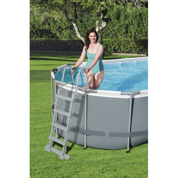 Каркасний басейн Bestway 5,49x2,74x1,22м 9в1 56710