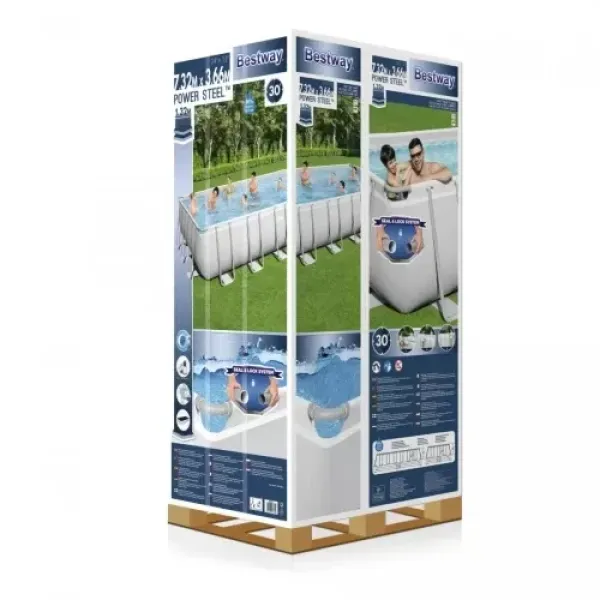 Каркасний басейн Bestway 732x366x132см 6в1 56475