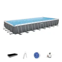 Каркасный бассейн Bestway 956x488x132см 6в1 56623