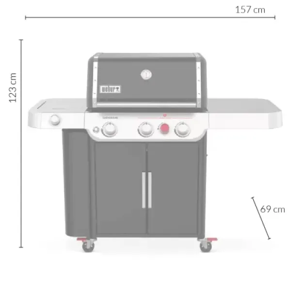 Газовий садовий гриль WEBER Genesis E-335