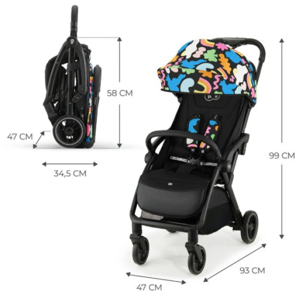 Прогулянкова коляска Kinderkraft Apino