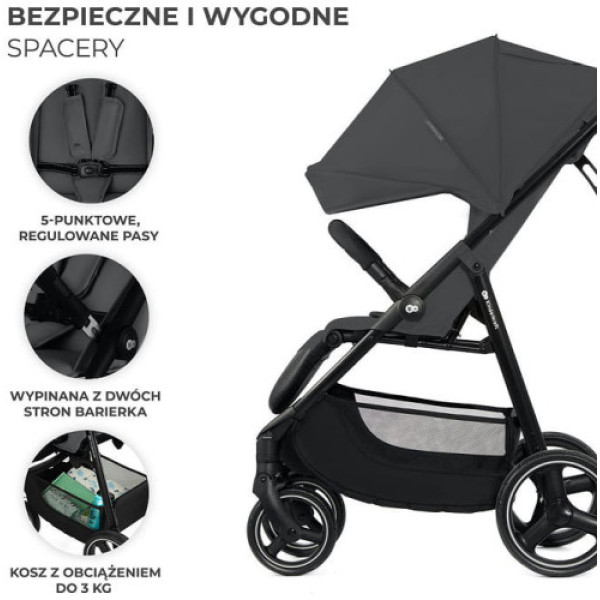 Прогулянкова коляска Kinderkraft Trig 3