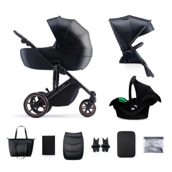 Коляска 3в1 Kinderkraft PRIME 2 Mink Pro
