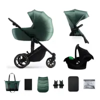 Коляска 3в1 Kinderkraft PRIME 2 Mink Pro